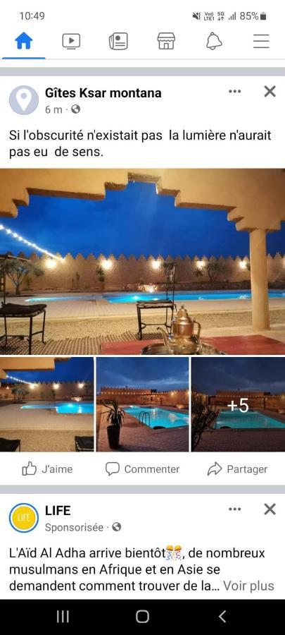 Ksar Montana Hotel, Chambres Piscine Taforhalt Exteriör bild